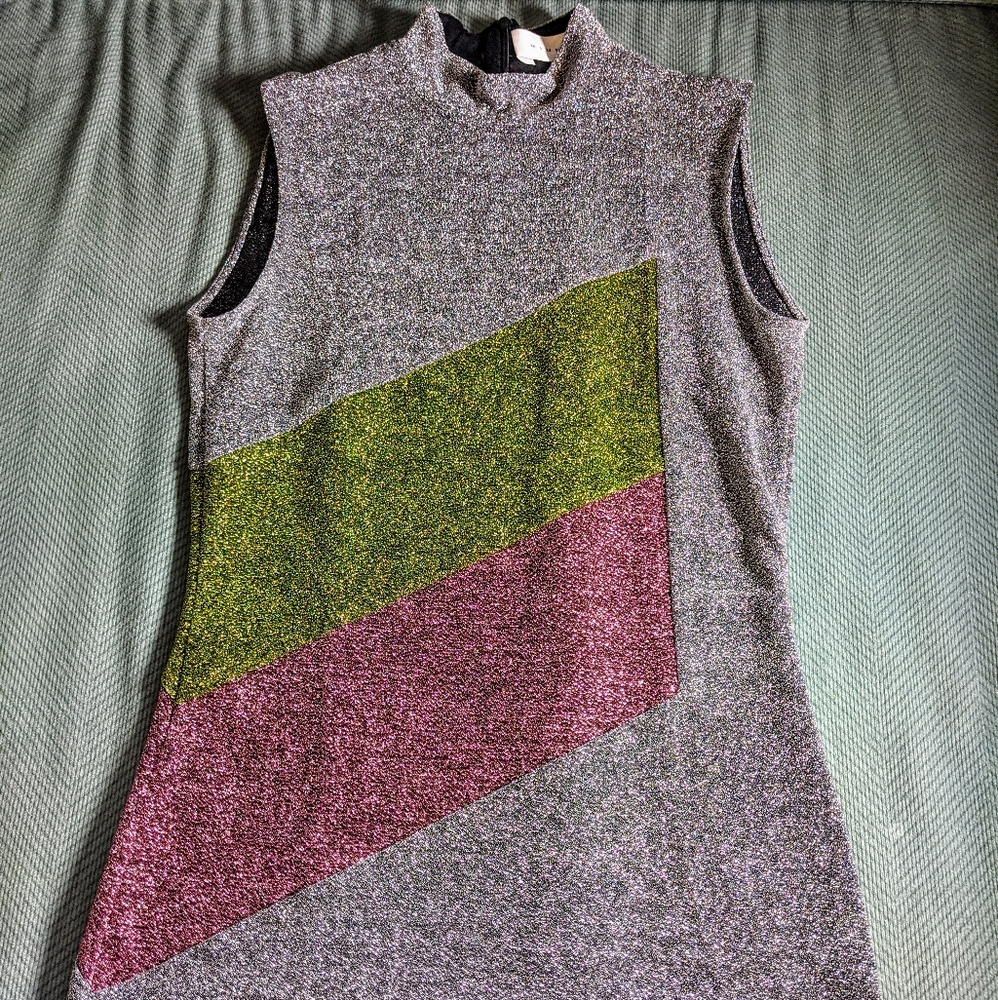 Miuniku sleeveless shirt- Designer. Made in Japan